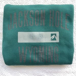 OUTFITTER TRADING CO. Jackson Hole Wyoming Crewneck Sweatshirt, Size Large